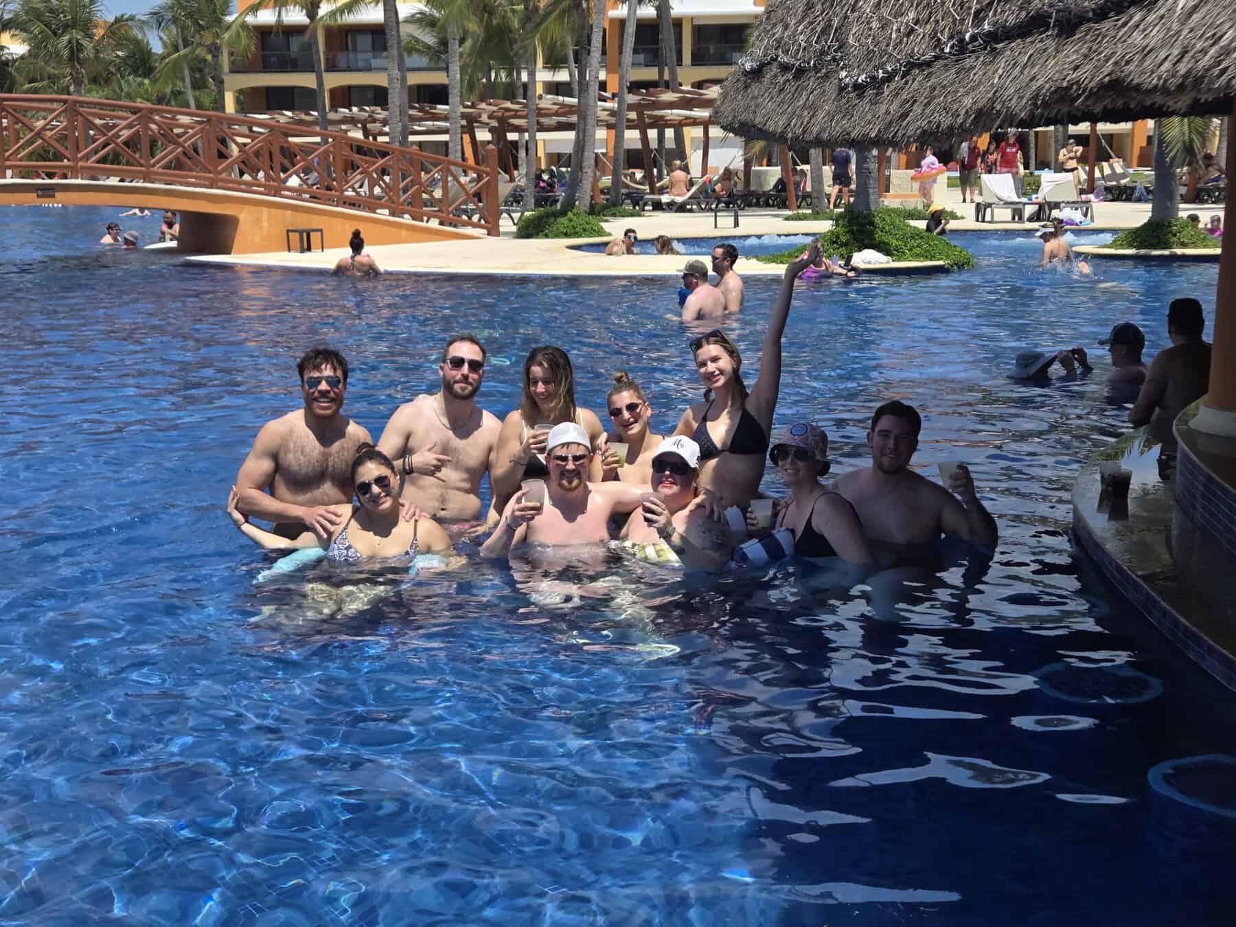 The Pool at Barcelo Maya Palace
