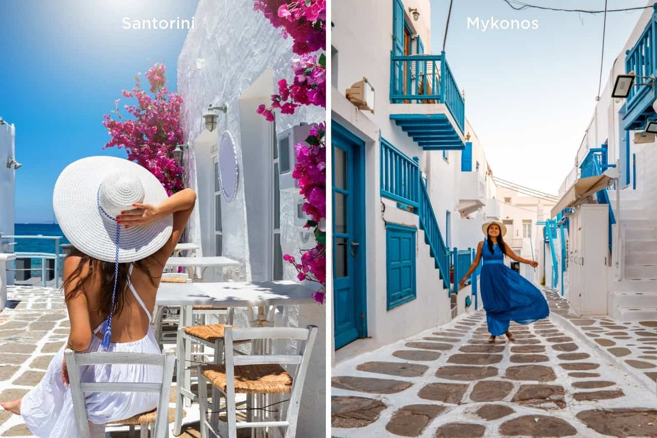 Santorini or Mykonos