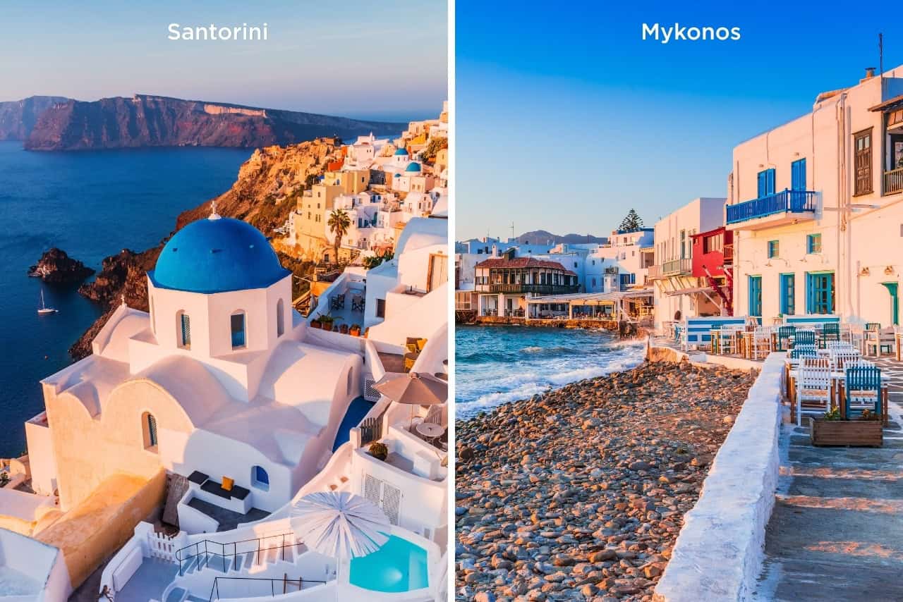 Santorini or Mykonos